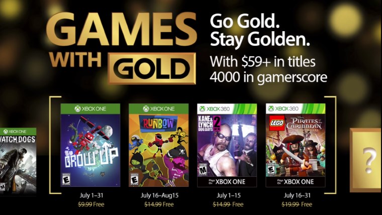 Xbox Games with Gold July 2017 Lineup Has Now Been Confirmed