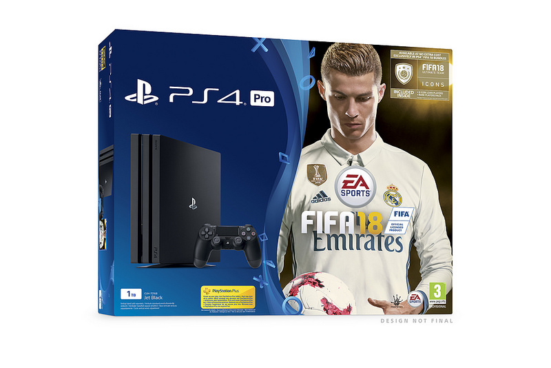 Europe To Receive Many FIFA 18 PS4 And PS4 Pro Bundles