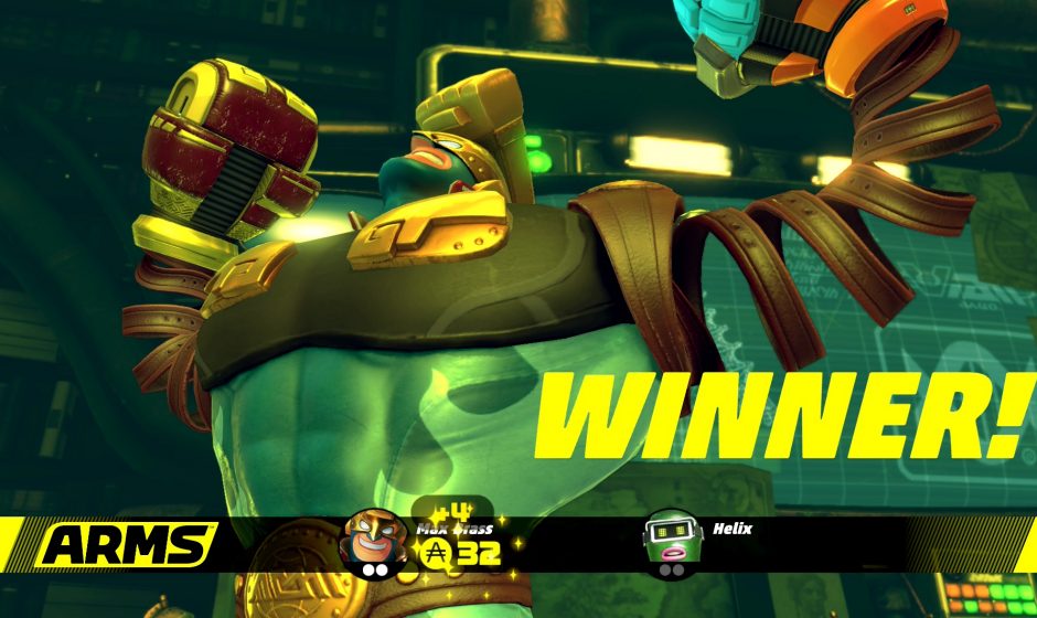 Check Out ARMS Latest Fighter, Max Brass, with Some Hands On Gameplay