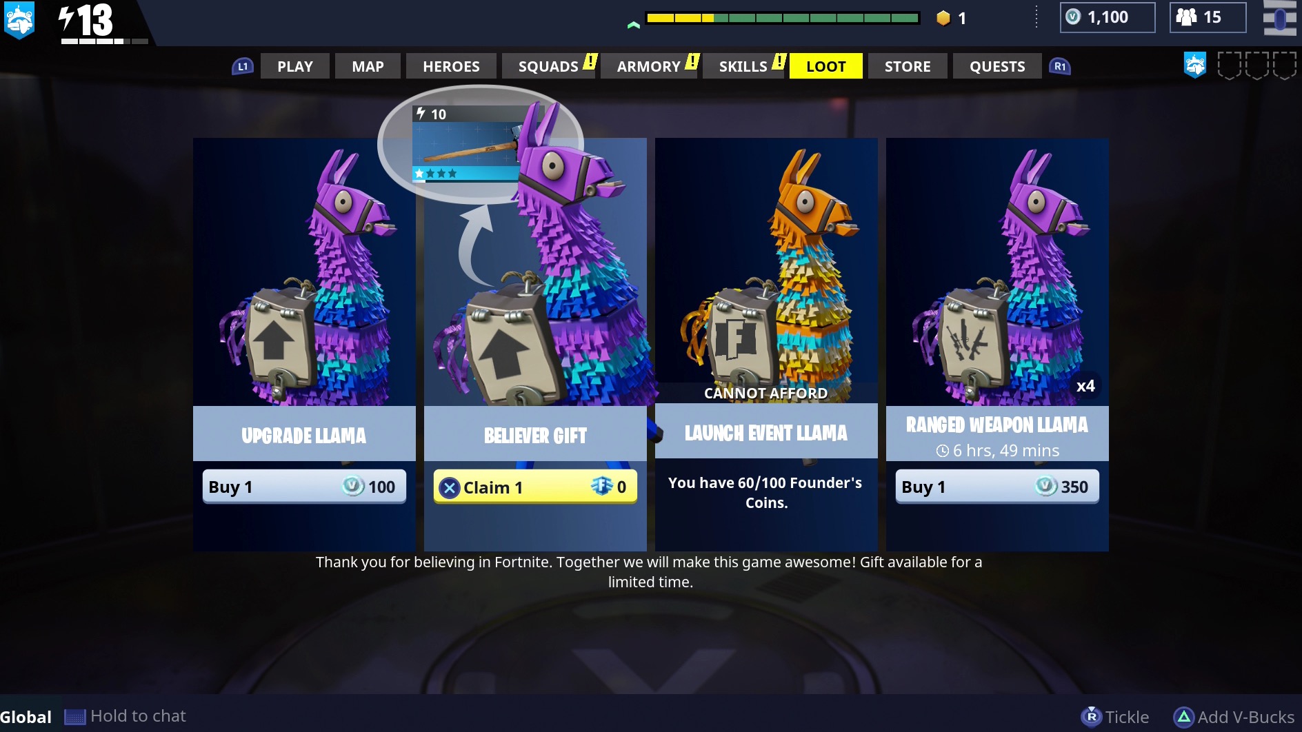 Fortnite is Giving Early Adopters a Special Bonus Today ... - 1888 x 1062 jpeg 311kB