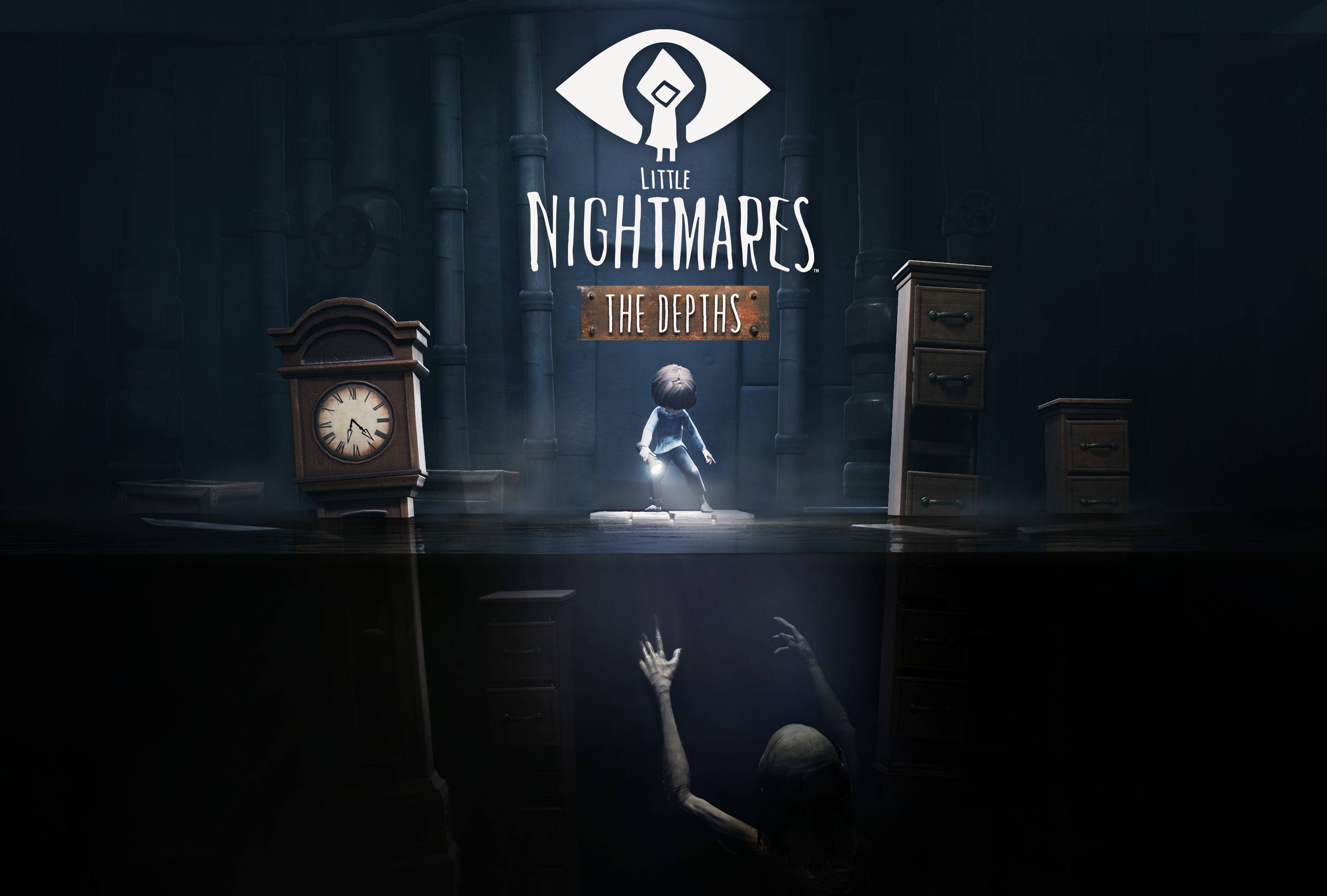 Secret nightmares. Чрево little Nightmares. Little Nightmares швейцар. Little Nightmares 1 дополнение. Little Nightmares DLC.
