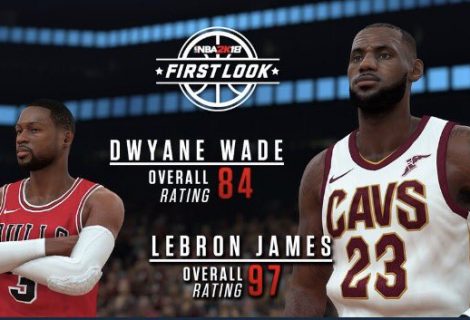 LeBron James And Dwyane Wade's NBA 2K18 Player Ratings Revealed