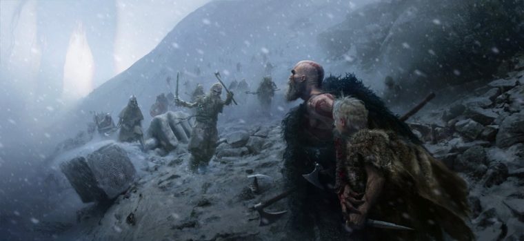 Cool God of War PS4 Concept Art Revealed