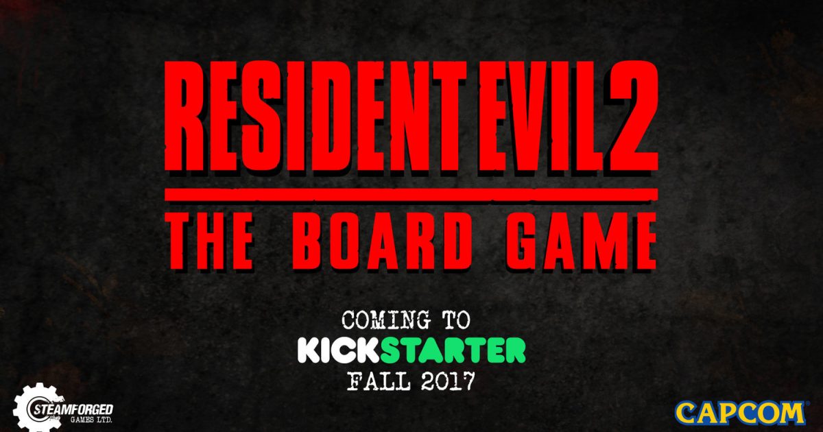 Resident Evil 2 The Board Game Is In Development