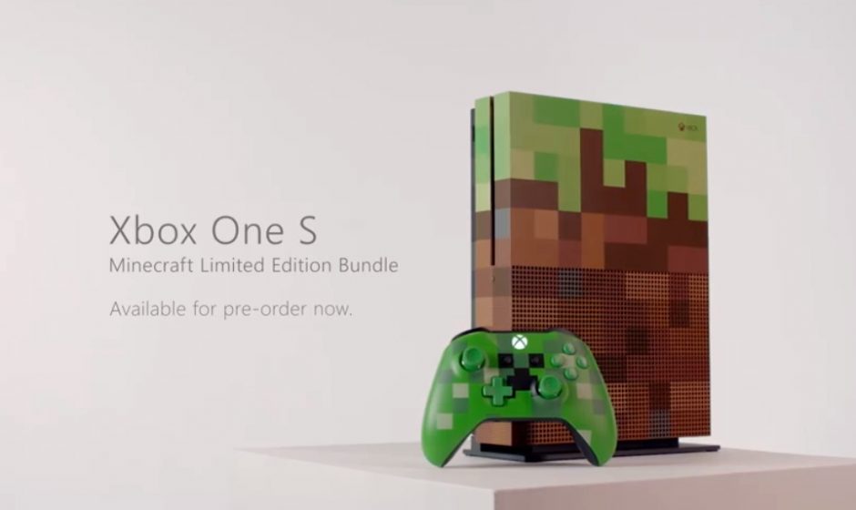 Special Minecraft Xbox One S Console Unveiled