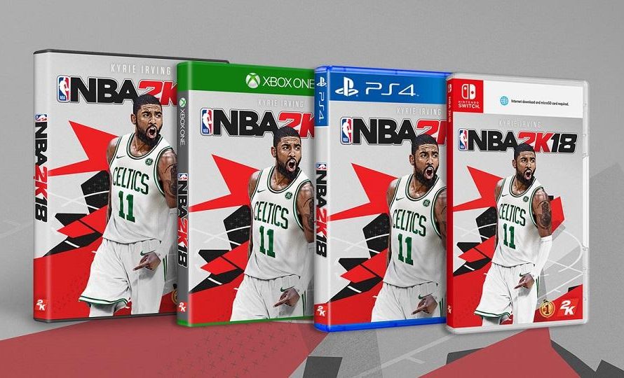 New Kyrie Irving NBA 2K18 Cover Now Available