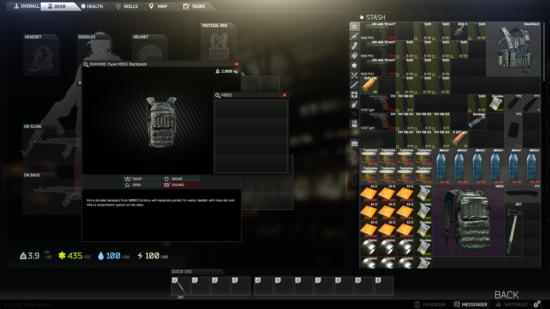 escape from tarkov inventory management