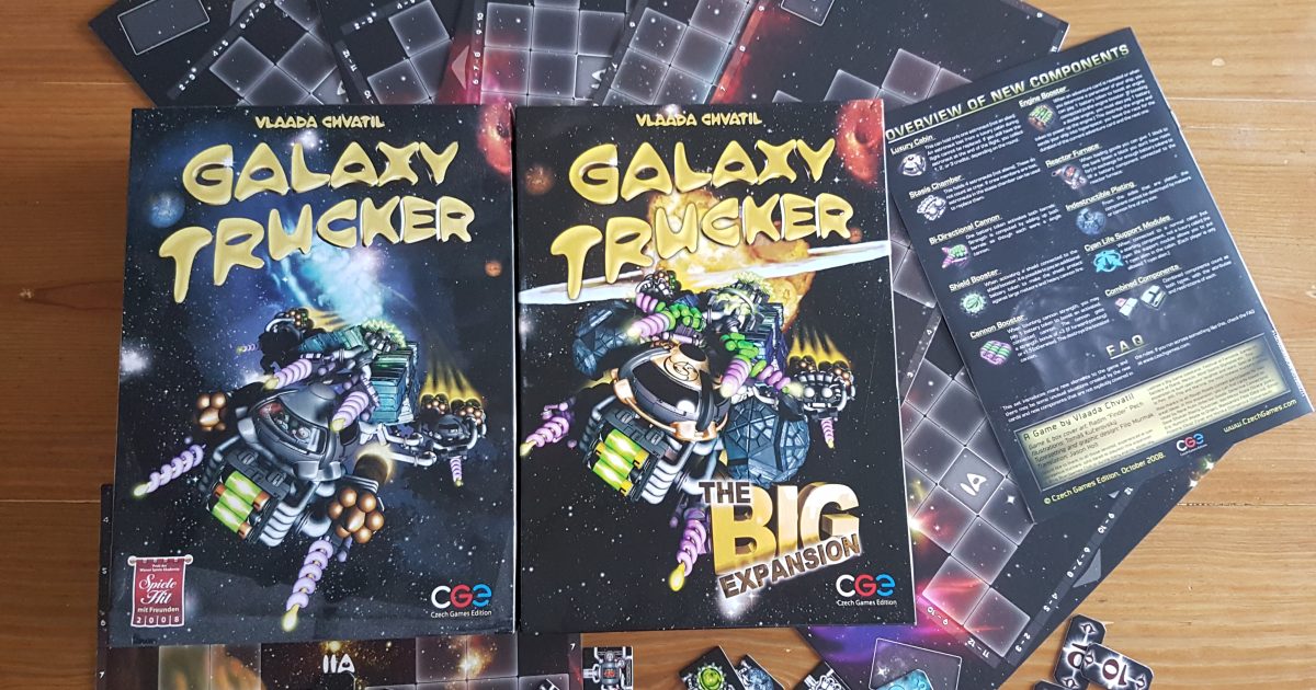 Galaxy Trucker The Big Expansion Review – More Fun Ways To Die In Space!