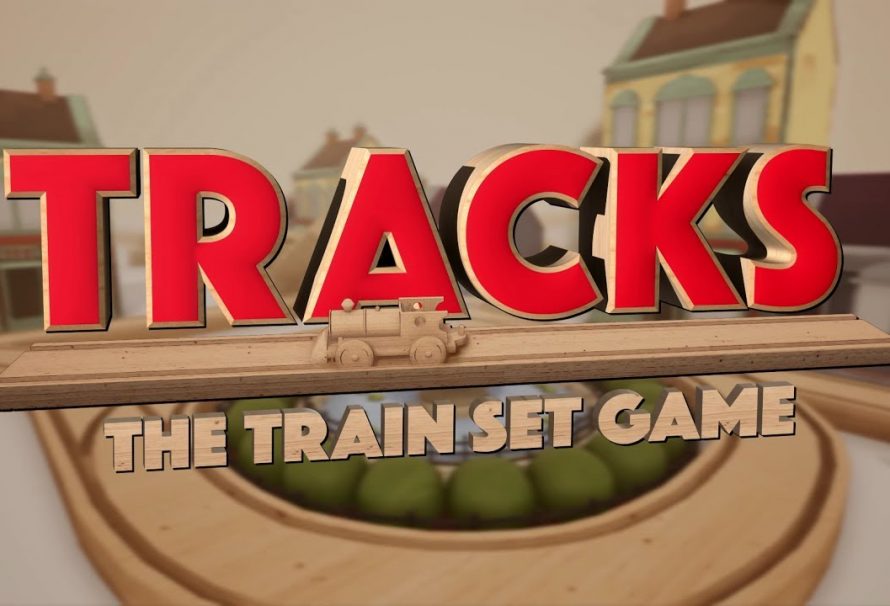 set of tracks for a train