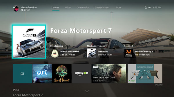 Xbox One Fall 2017 Dashboard Update now rolling out