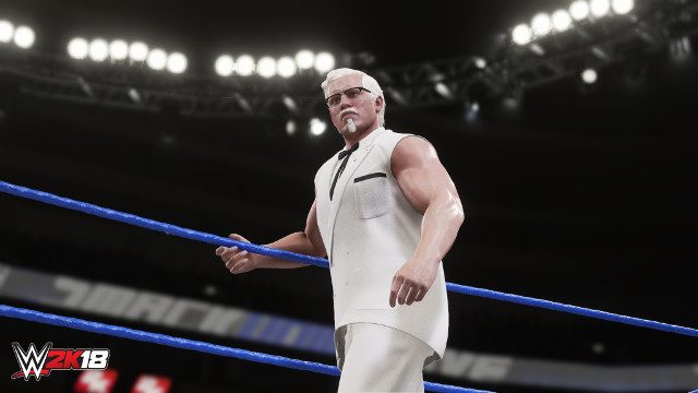 Colonel Sanders From KFC To Be A Playable Character In WWE 2K18