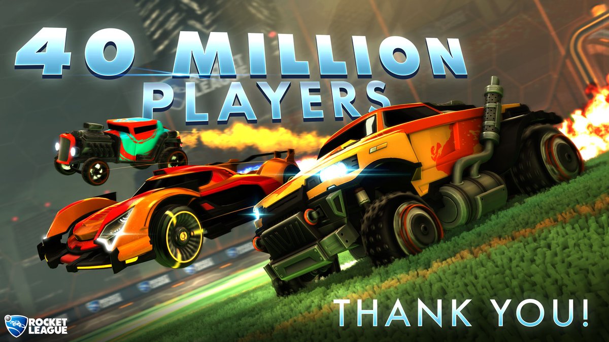 Rocket League Has Now Amassed Over 40 Million Players Worldwide