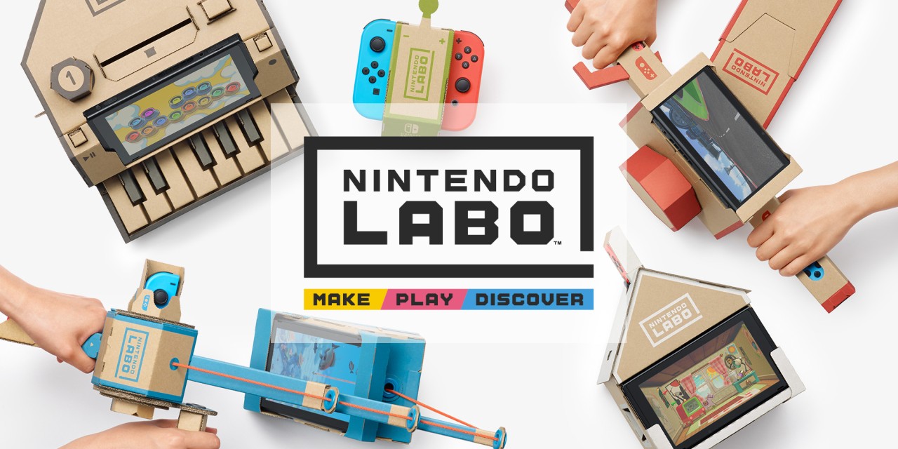 Nintendo Labo Announced For Use With Nintendo Switch Console