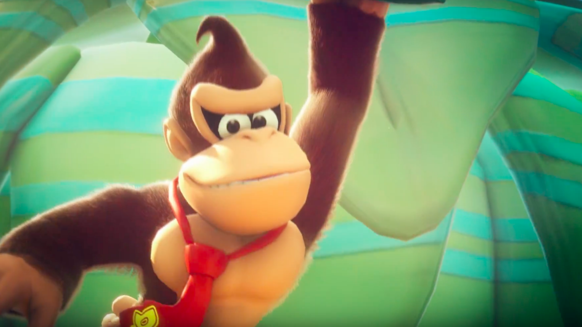 Donkey Kong Swings Into Battle in Mario + Rabbids Kingdom Battle this Spring