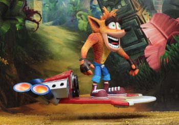 NECA Reveals New Deluxe Crash Bandicoot Figure With A Hoverboard
