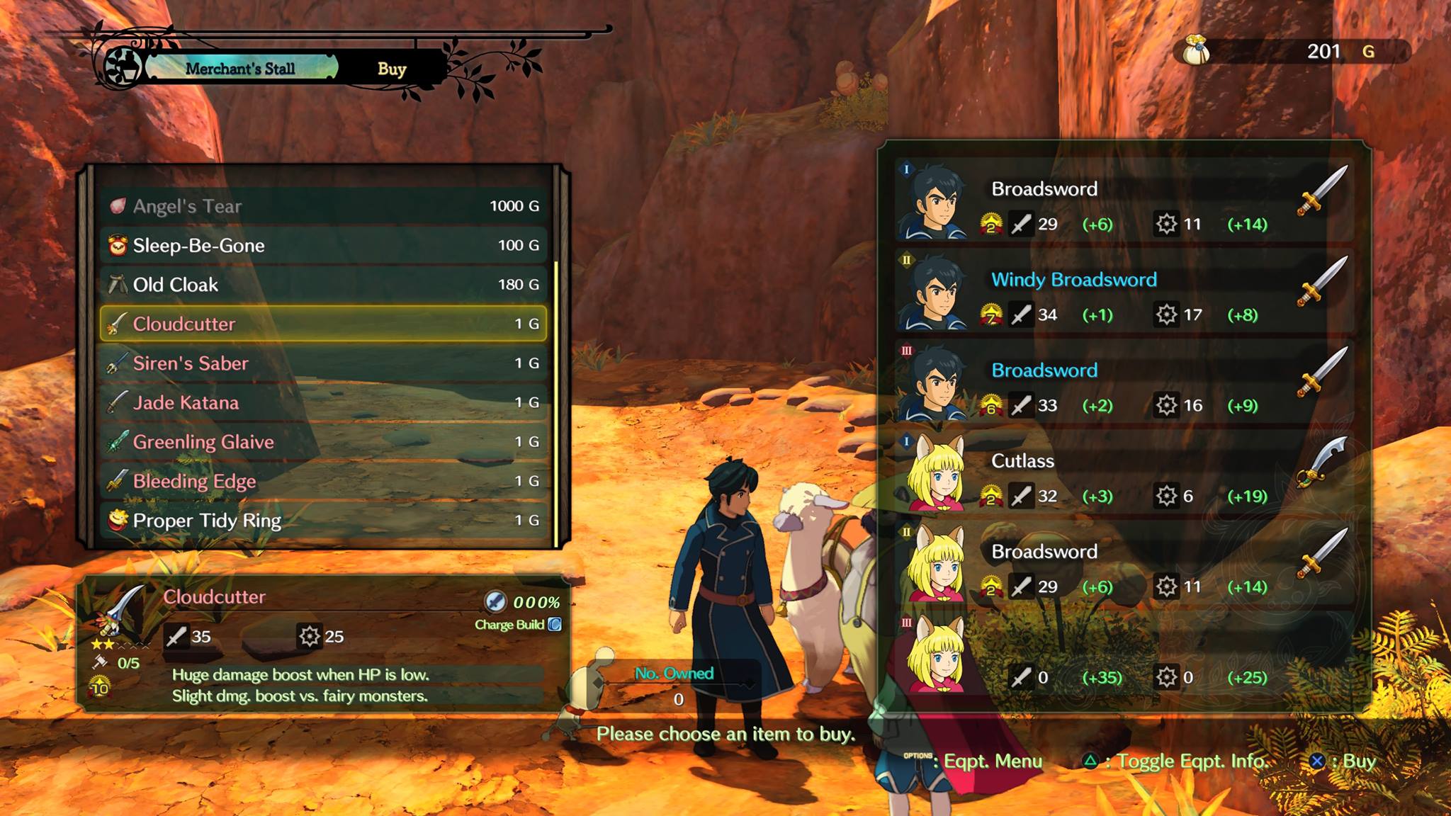 Ni no Kuni 2 Guide – How to access the Special Swords Set DLC