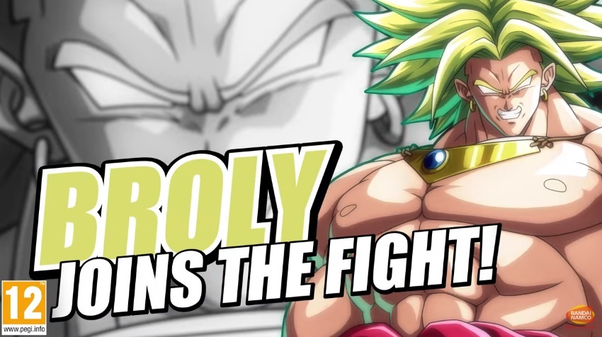 Bandai Namco Releases First Ever Broly Trailer For Dragon Ball FighterZ