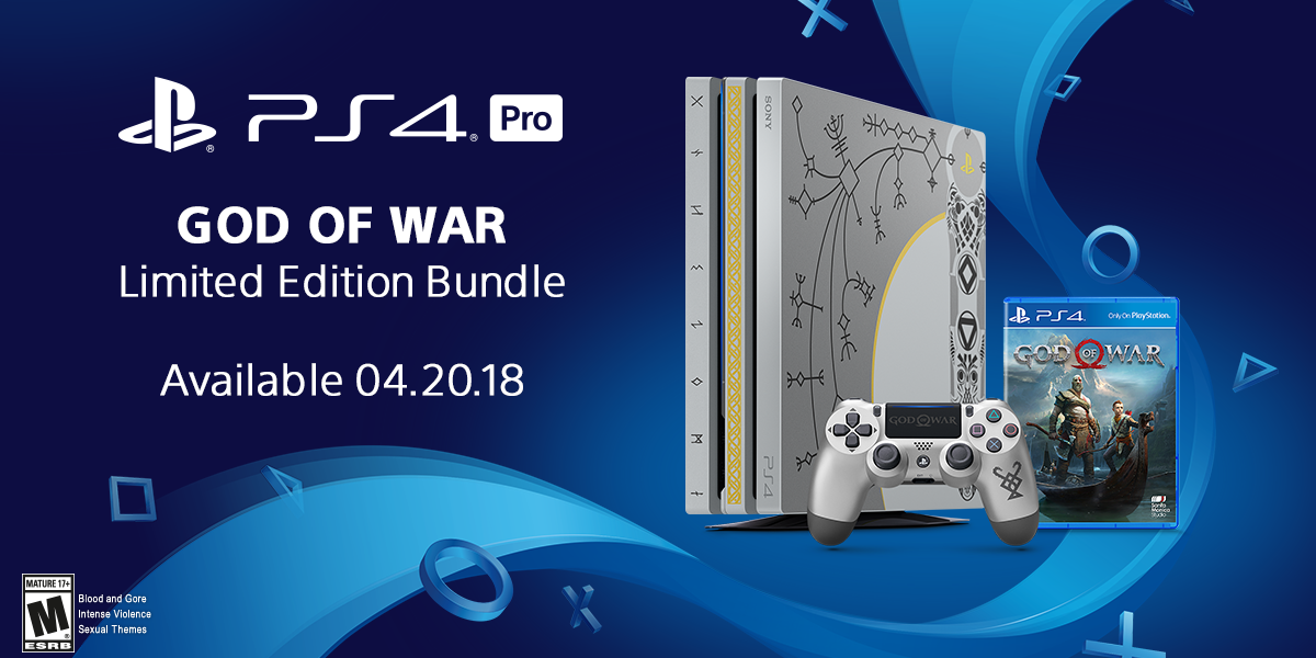 Sony Reveals Limited Edition PS4 Pro God of War Bundle, Game Has No Microtransactions