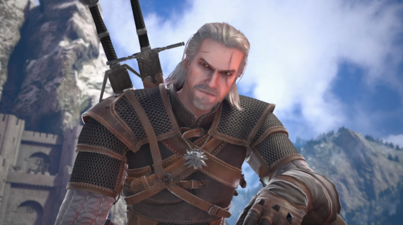 The Witcher 3 Star Geralt Slashing To The SoulCalibur VI Roster