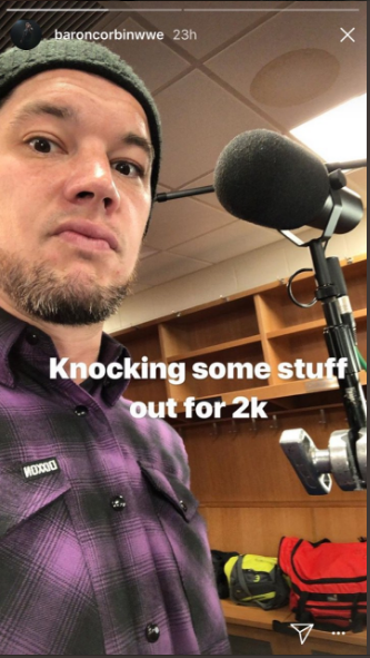 Baron Corbin Does Voice Work In WWE 2K19