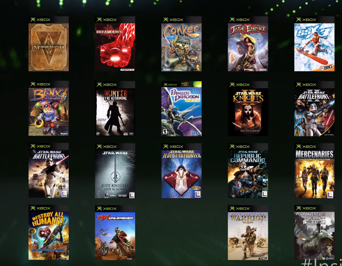 original xbox games on xbox one