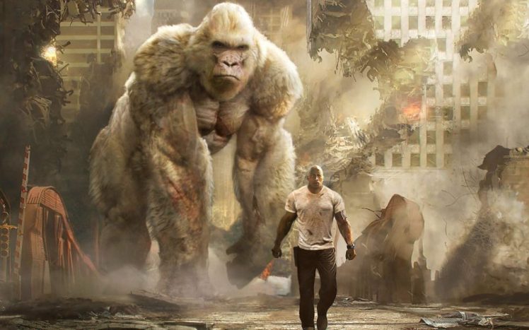 Video Game Movie ‘Rampage’ Gets Its Rotten Tomatoes Rating