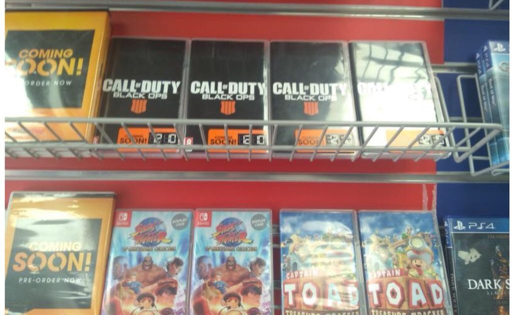 Rumor: Gamestop Posts Call of Duty: Black Ops 4 Game Case For Nintendo Switch
