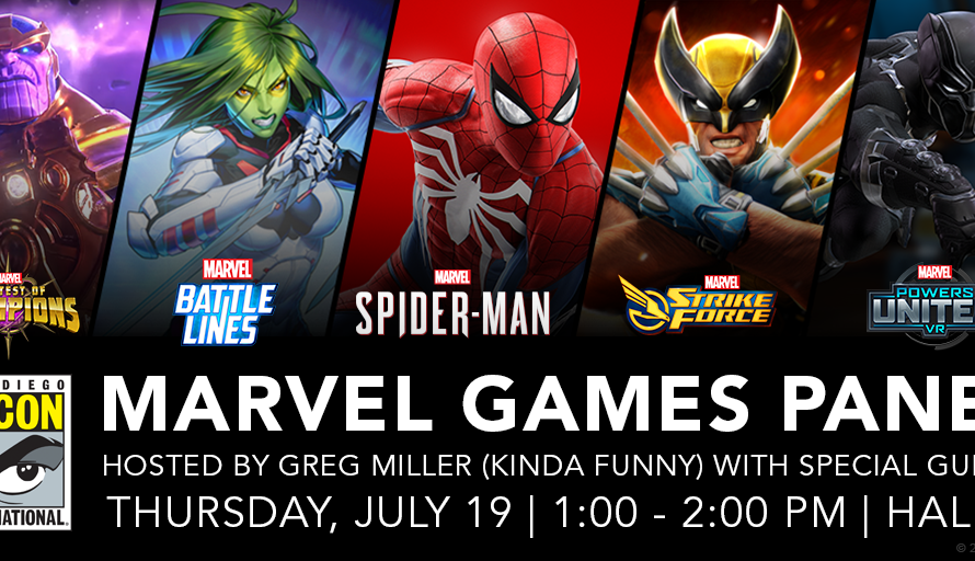 Marvel Games Panel Announced For SDCC 2018