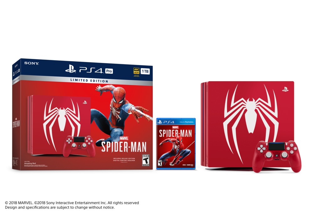 Spider-Man PS4 Pro Bundle And New Trailer Have Been Revealed