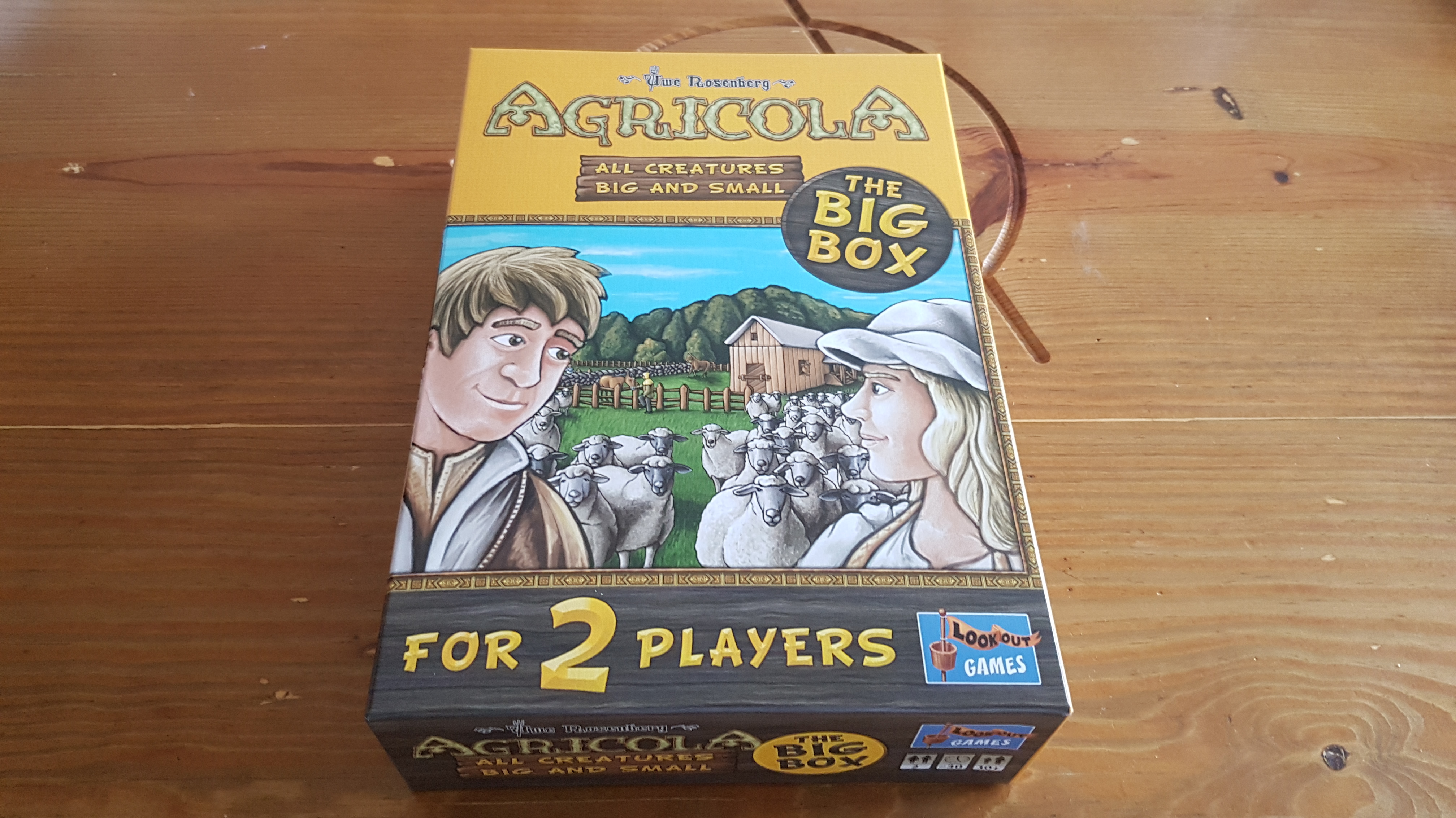 Agricola All Creatures Big & Small Big Box Review – 2 Player Brilliance