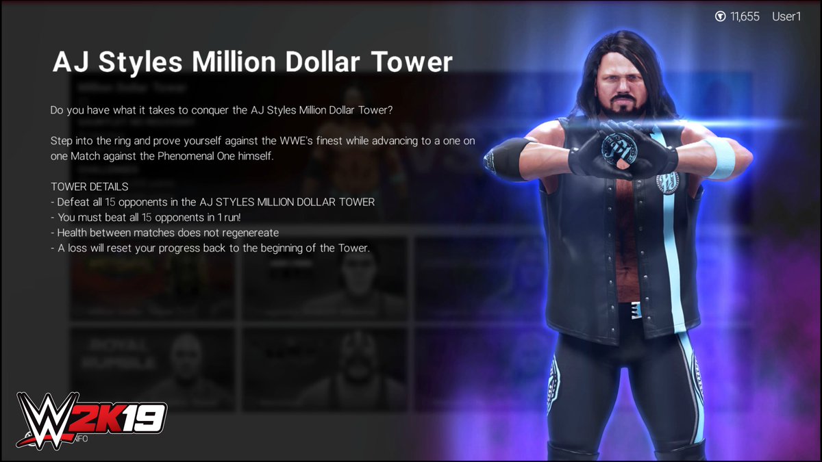 WWE 2K19 Introduces New Towers Mode Like Mortal Kombat