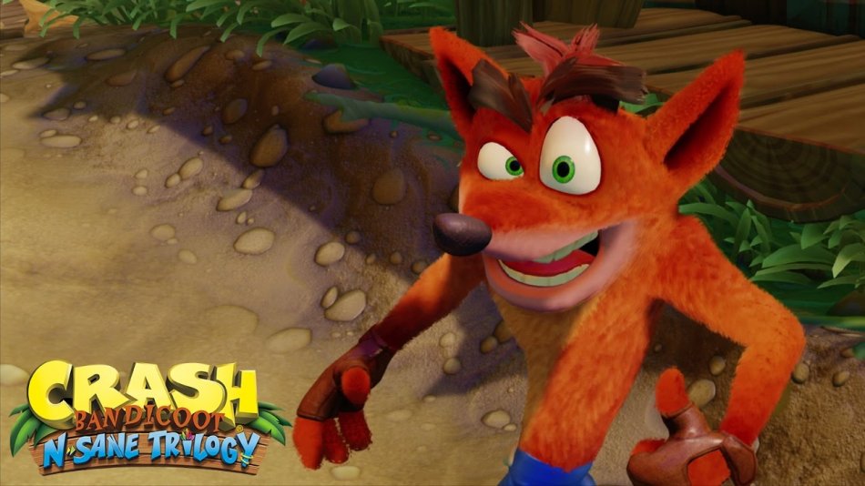 Crash Bandicoot Spins Off Dinosaurs In Jurassic World For UK’s Top Spot