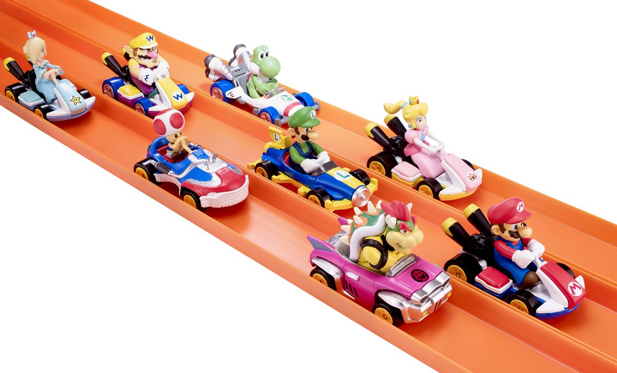 Mario Kart Hot Wheels Toys Are Speeding In Next Year