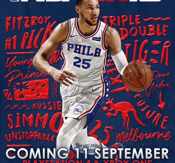 Ben Simmons Named As NBA 2K19 Cover Star For Australia And New Zealand