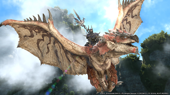 Final Fantasy XIV x Monster Hunter World crossover now live