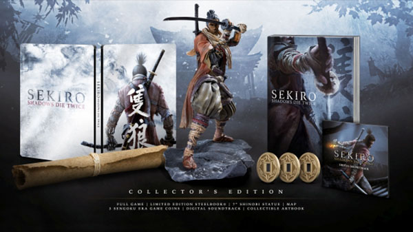 Sekiro: Shadows Die Twice launches March 22, 2019; Collector’s Edition announced