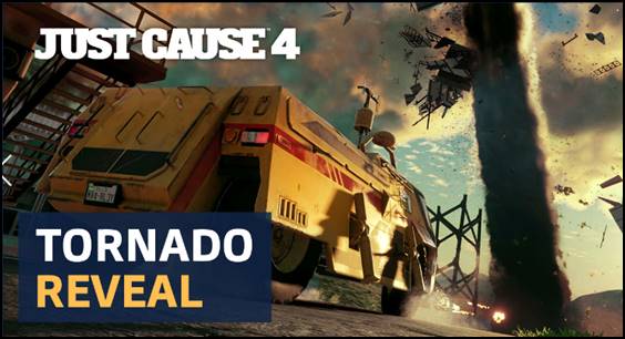 Rico Rodriguez Chases A Tornado In New Just Cause 4 Gameplay Video