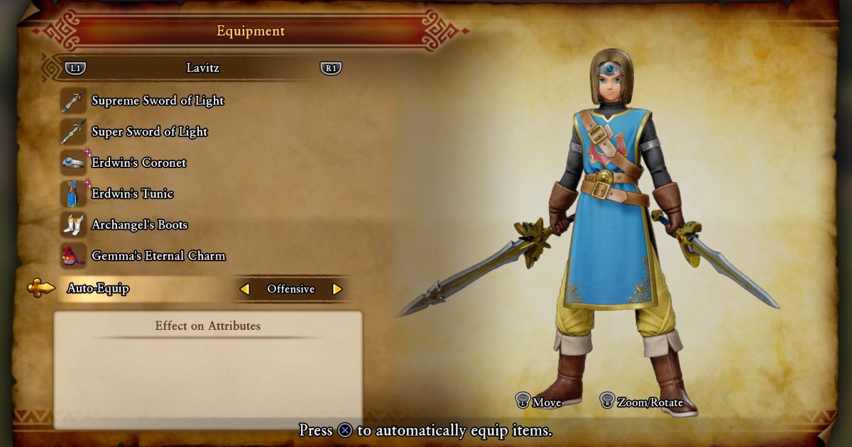 Dragon Quest XI Guide – Costumes / Outfits (Dedicated Follower of Fashion Trophy)