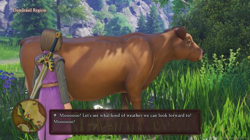Dragon Quest XI Cow Locations - Dundrasil Region