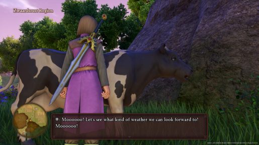 Dragon Quest XI Cow Locations - Zwaardsrust Region