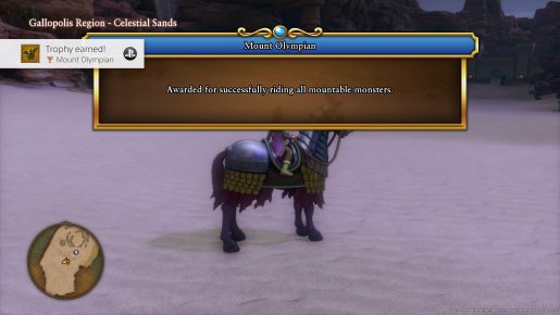 Dragon Quest XI Trophy - Mount Olympian