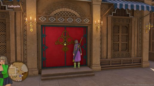 Dragon Quest XI Red Door - Gallopolis City