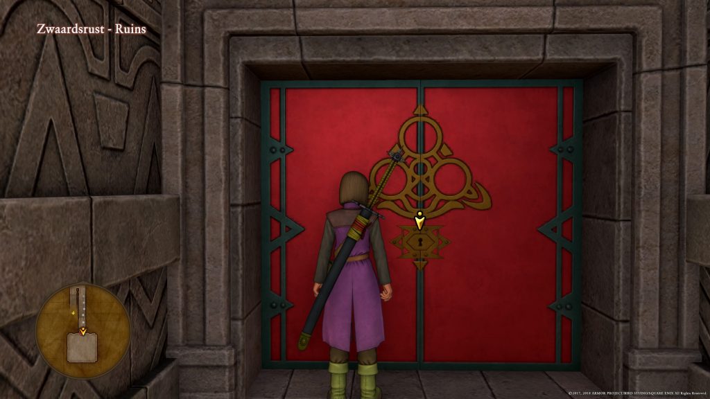 Dragon Quest XI Guide The Magic Key and the Locked Red Door Locations