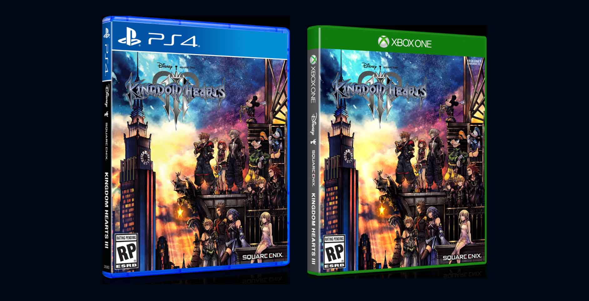 Kingdom Hearts 3 Box-art And Extended TGS Trailer Revealed