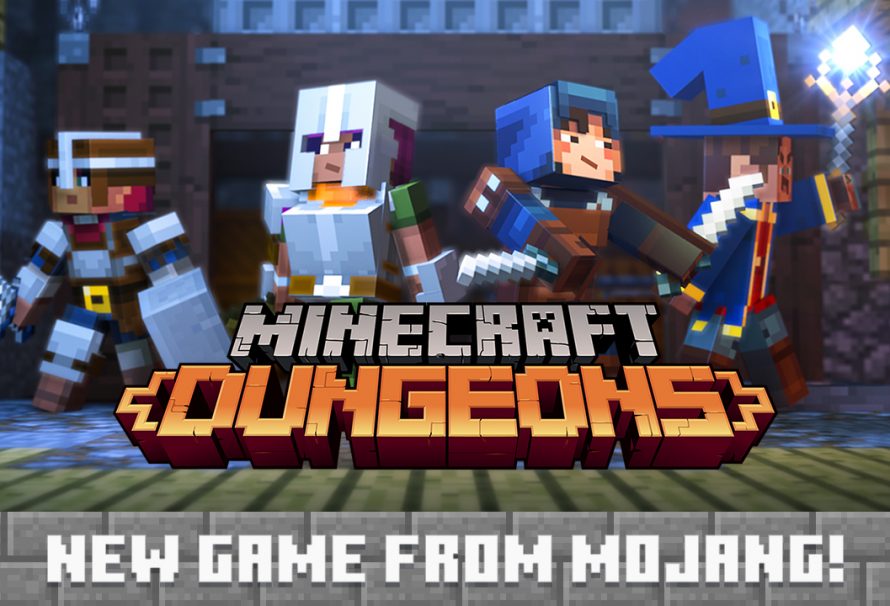 Minecraft Dungeons announced for PC; launches in 2019