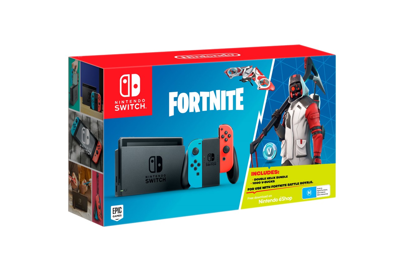 New Fortnite Nintendo Switch Bundle Announced With Bonus Content