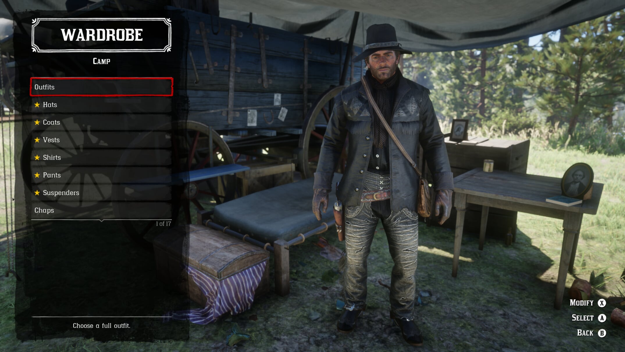 red dead redemption 2 clothing store