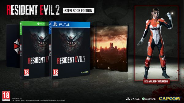 Resident Evil 2 Steelbook Edition announced for Europe