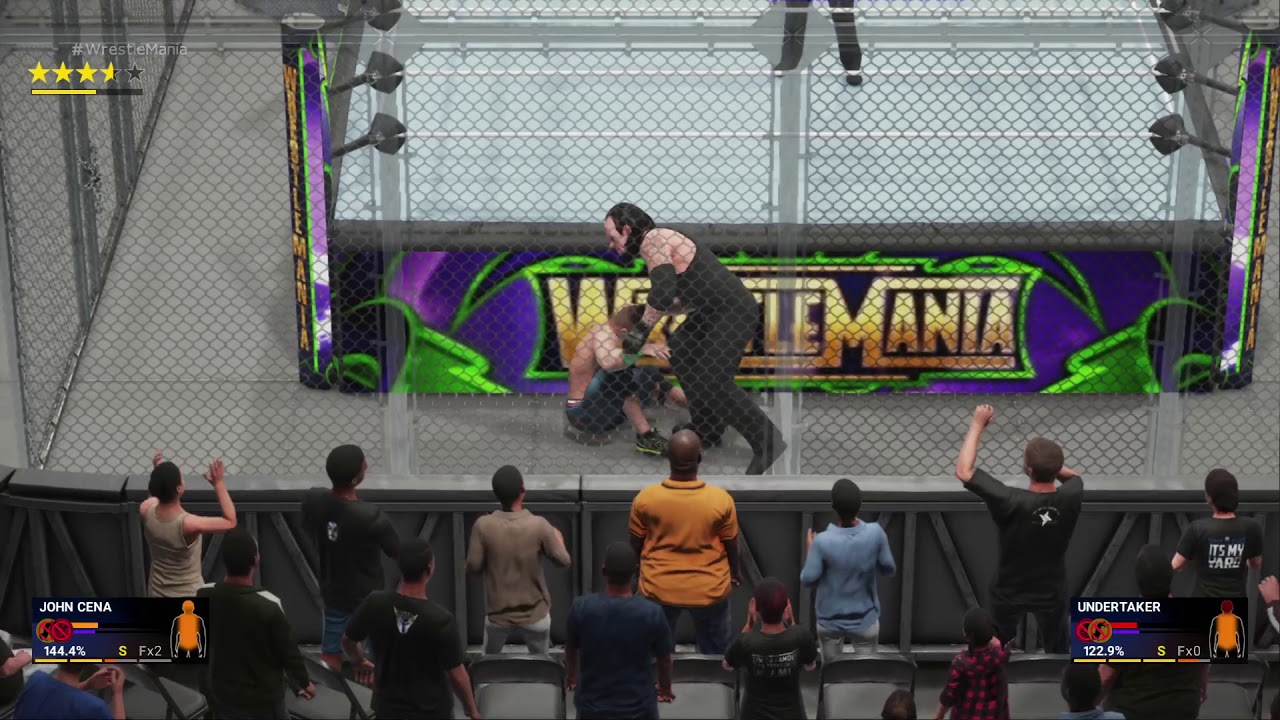 wwe fights w2k19