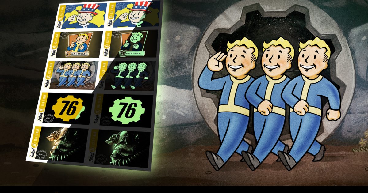 Fallout 76 Postage Stamps Unveiled By Bethesda